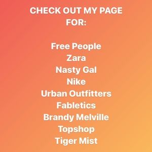 CLOSET SALE! Price Drops and Accepting Offers!